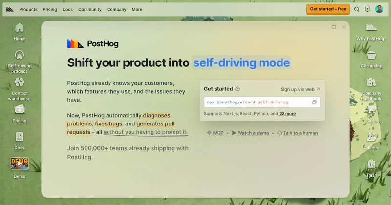 Open Graph image for PostHog