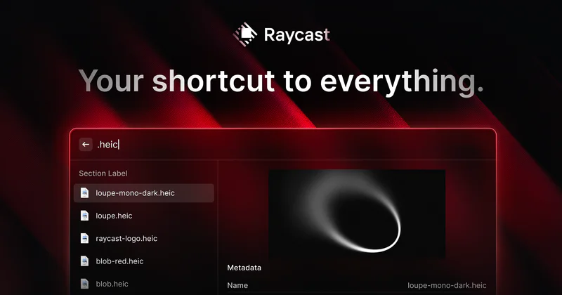 Open Graph image for Raycast