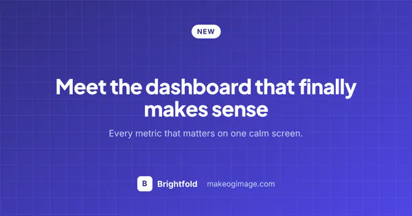 Indigo Dashboard template preview