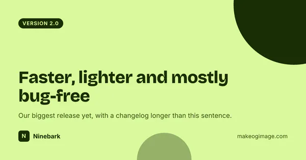 Lime Release template preview