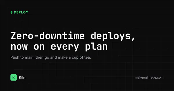 Terminal Deploy template preview